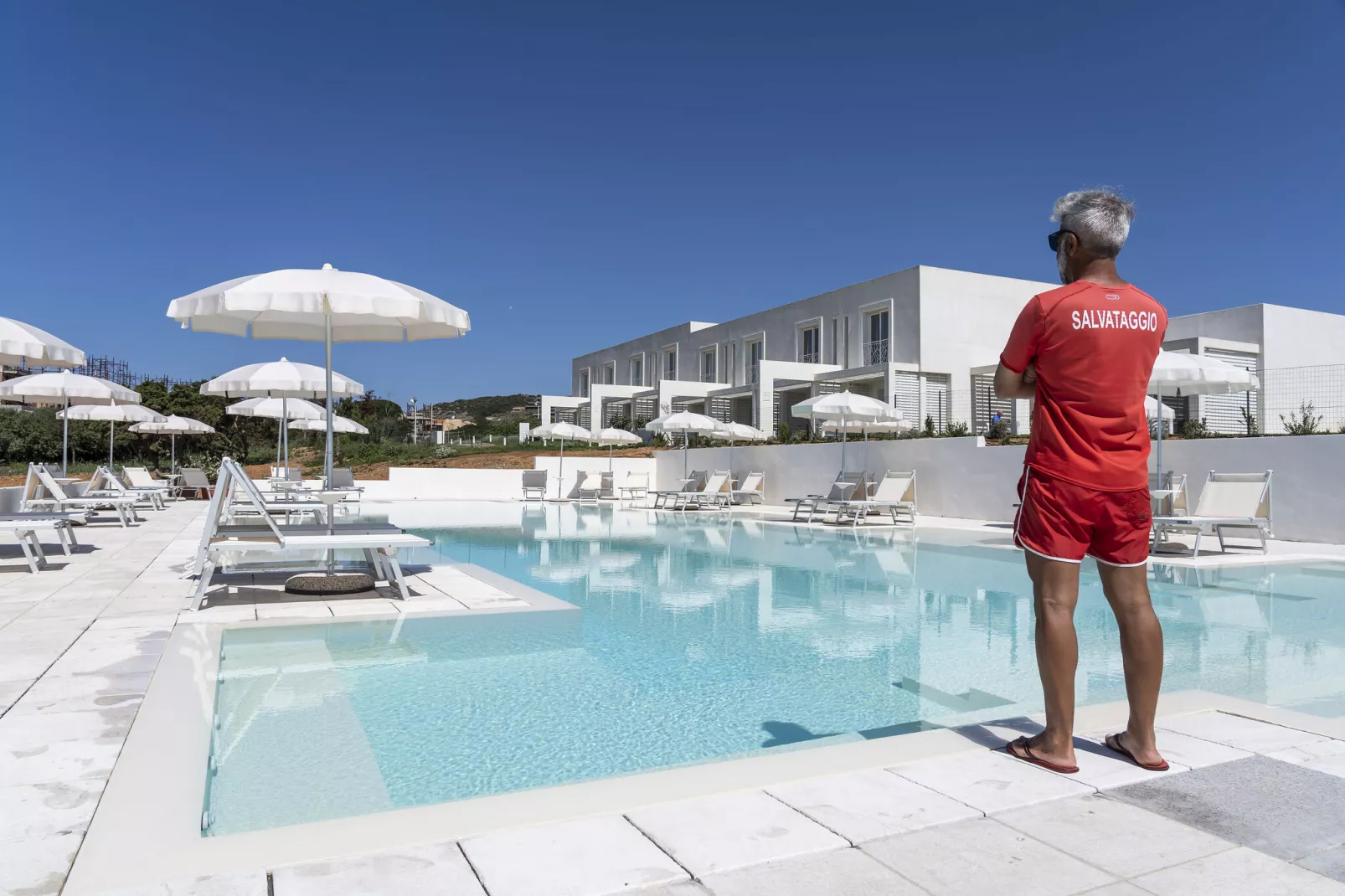 Residence Capo Falcone Stintino "Bilo 4 Premium"-Zwembad