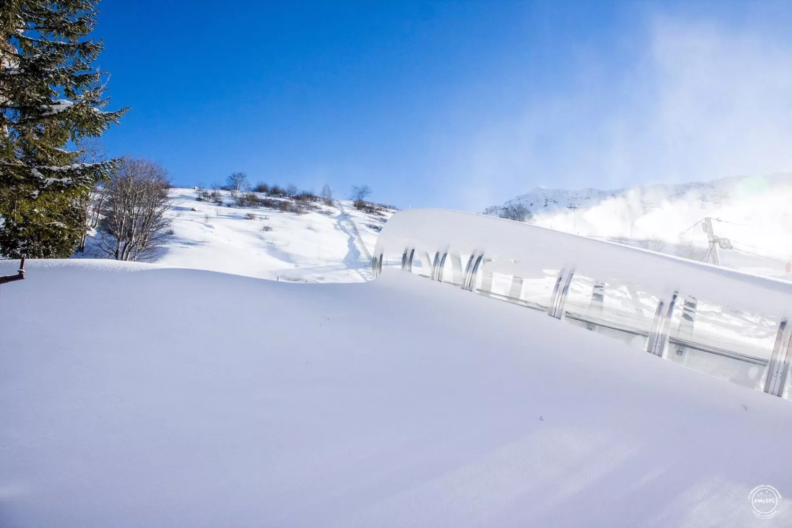 Chalet 3 - SAINT-FRANÇOIS-LONGCHAMP-Gebied winter 1km