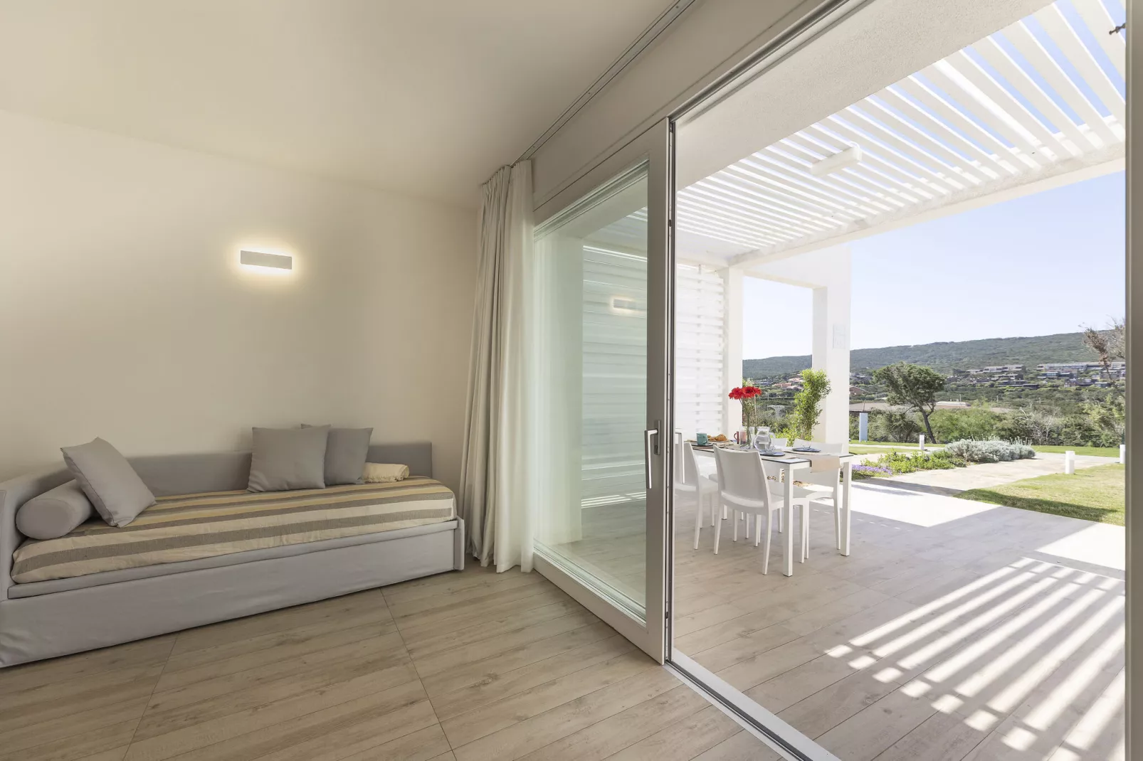 Residence Capo Falcone Stintino "Bilo 4 Comfort"-Woonkamer