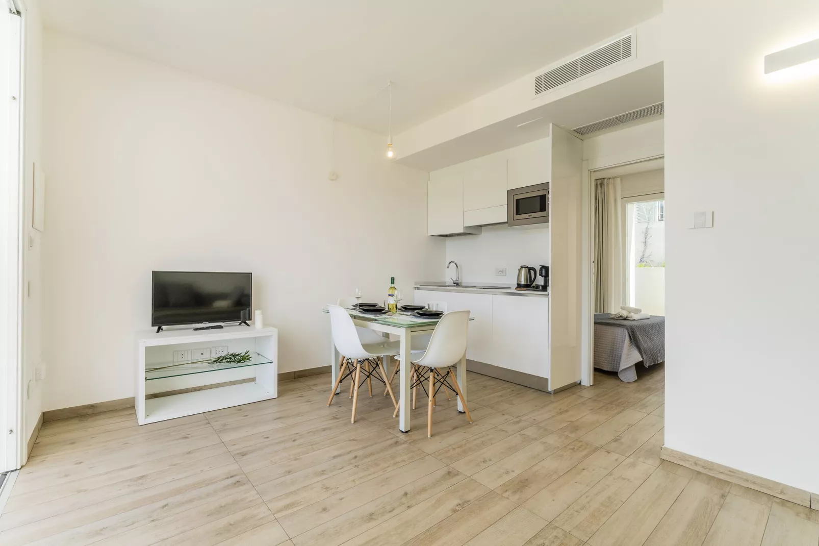 Residence Capo Falcone Stintino "Bilo 4 Comfort"-Eetkamer
