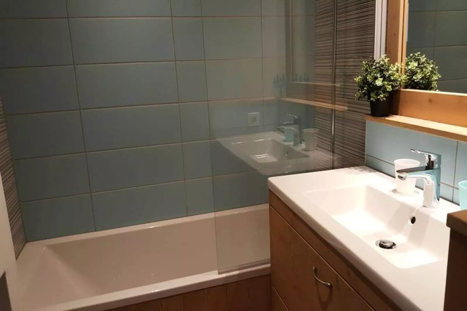 Résidence Clairiere-Badkamer