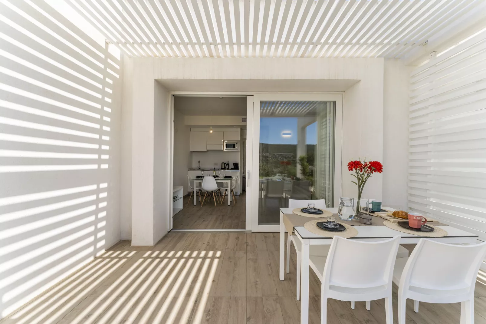 Residence Capo Falcone Stintino "Bilo 4 Comfort"-Terrasbalkon