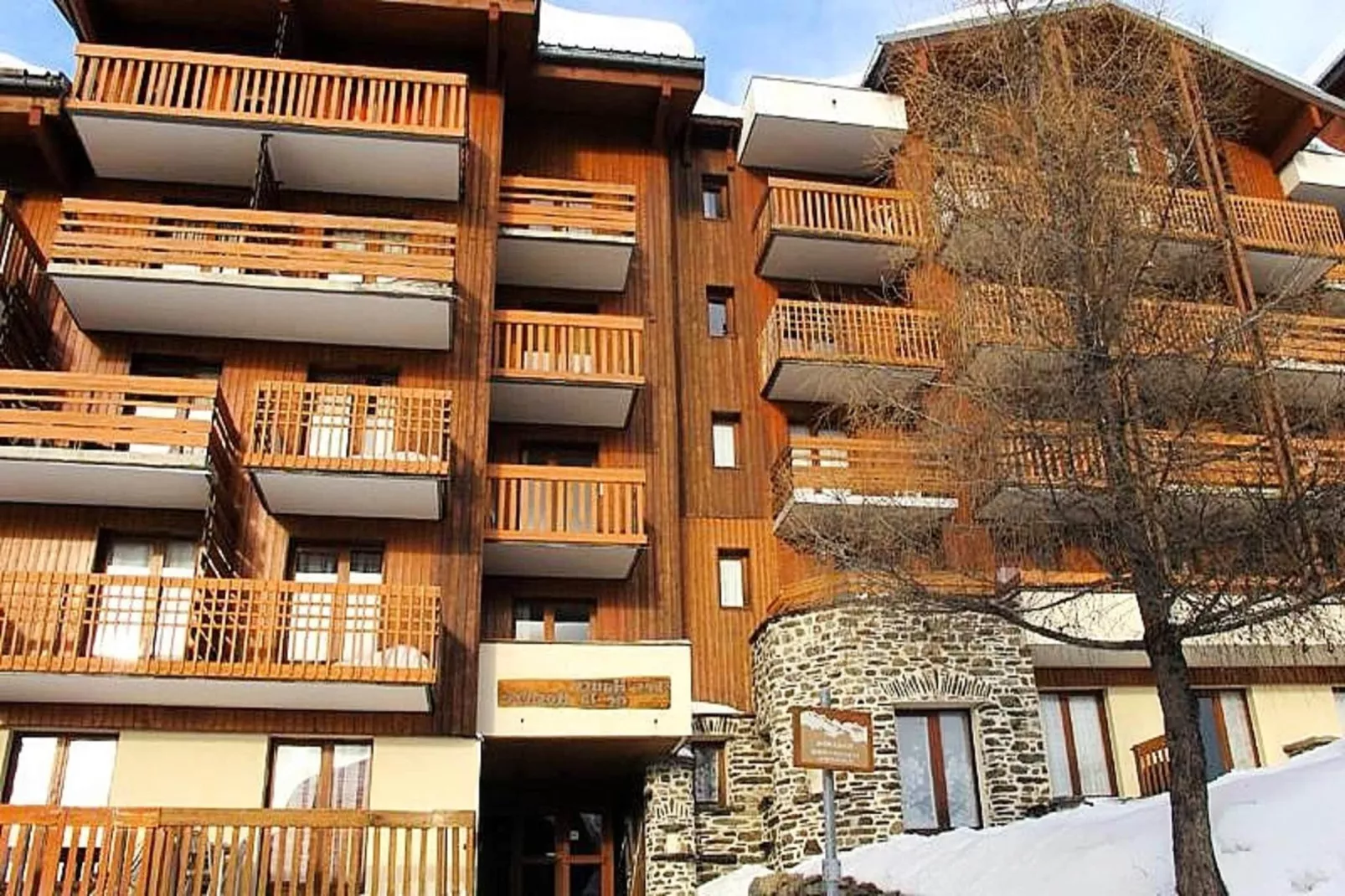 Résidence Hauts De La Rosiere-Terrasbalkon