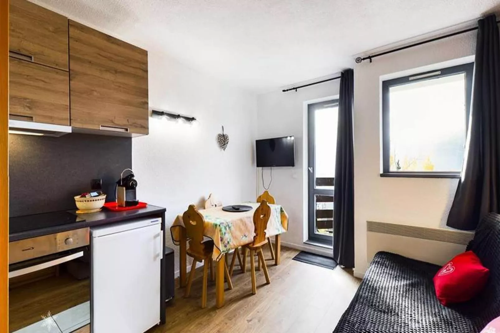 Résidence Bouquetins B-Woonkamer