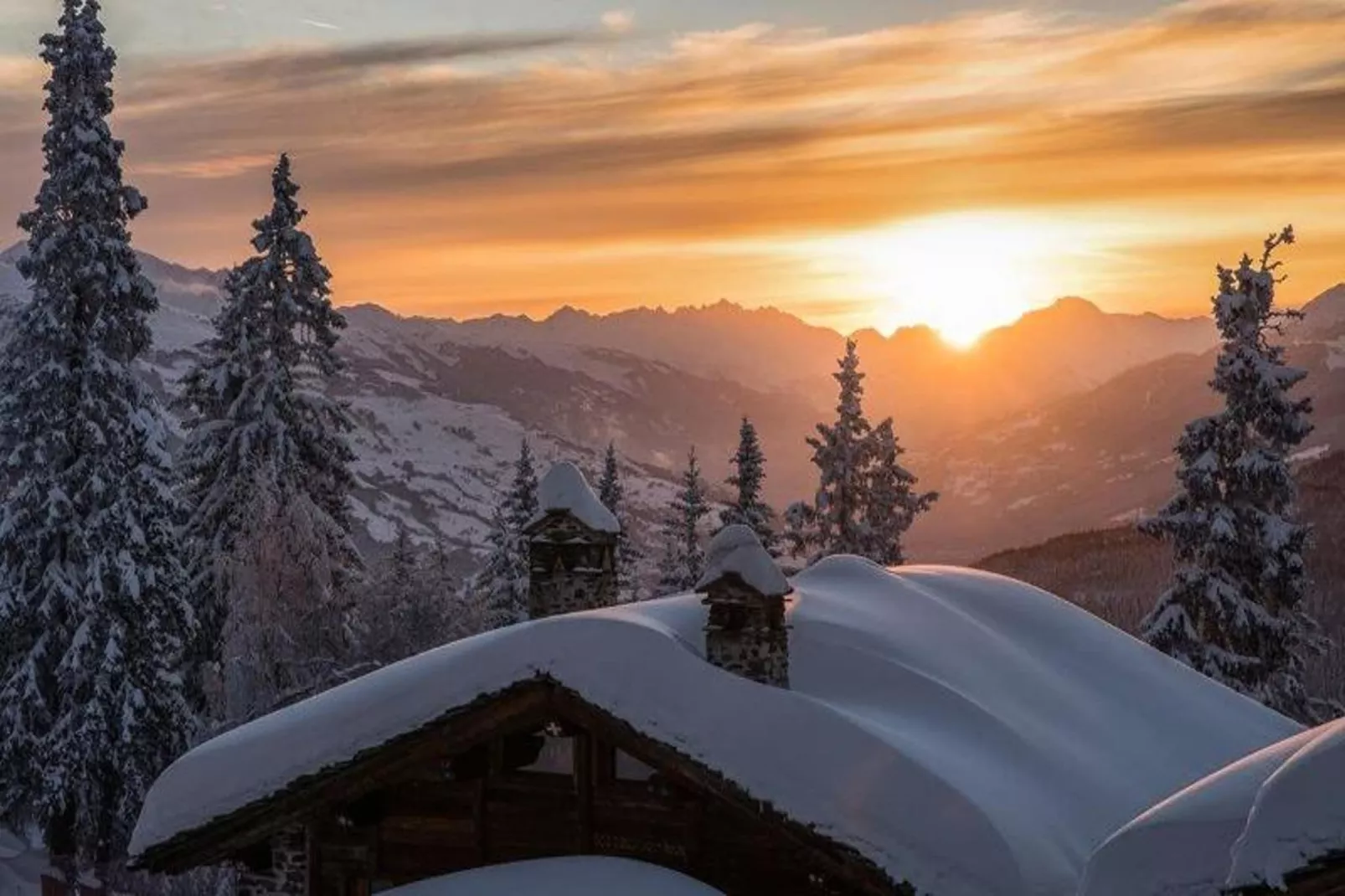 Les Chalets Du Valai-Gebied winter 5km
