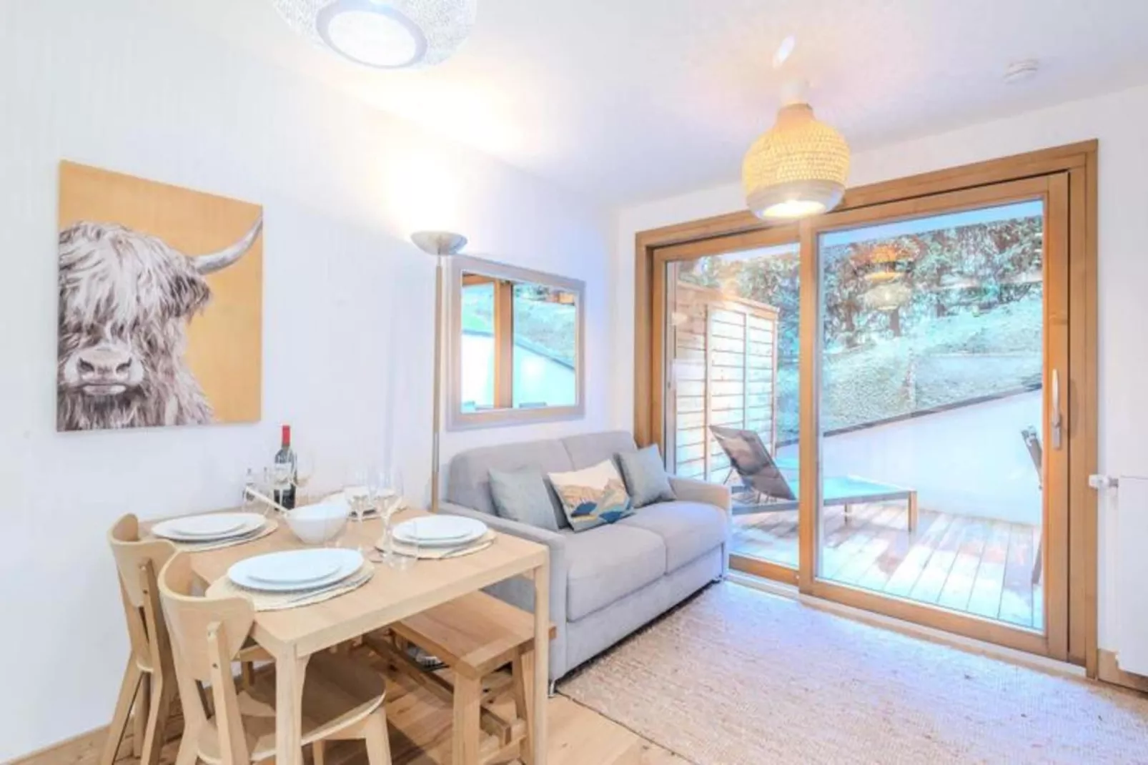 Résidence Les Frenes-Eetkamer