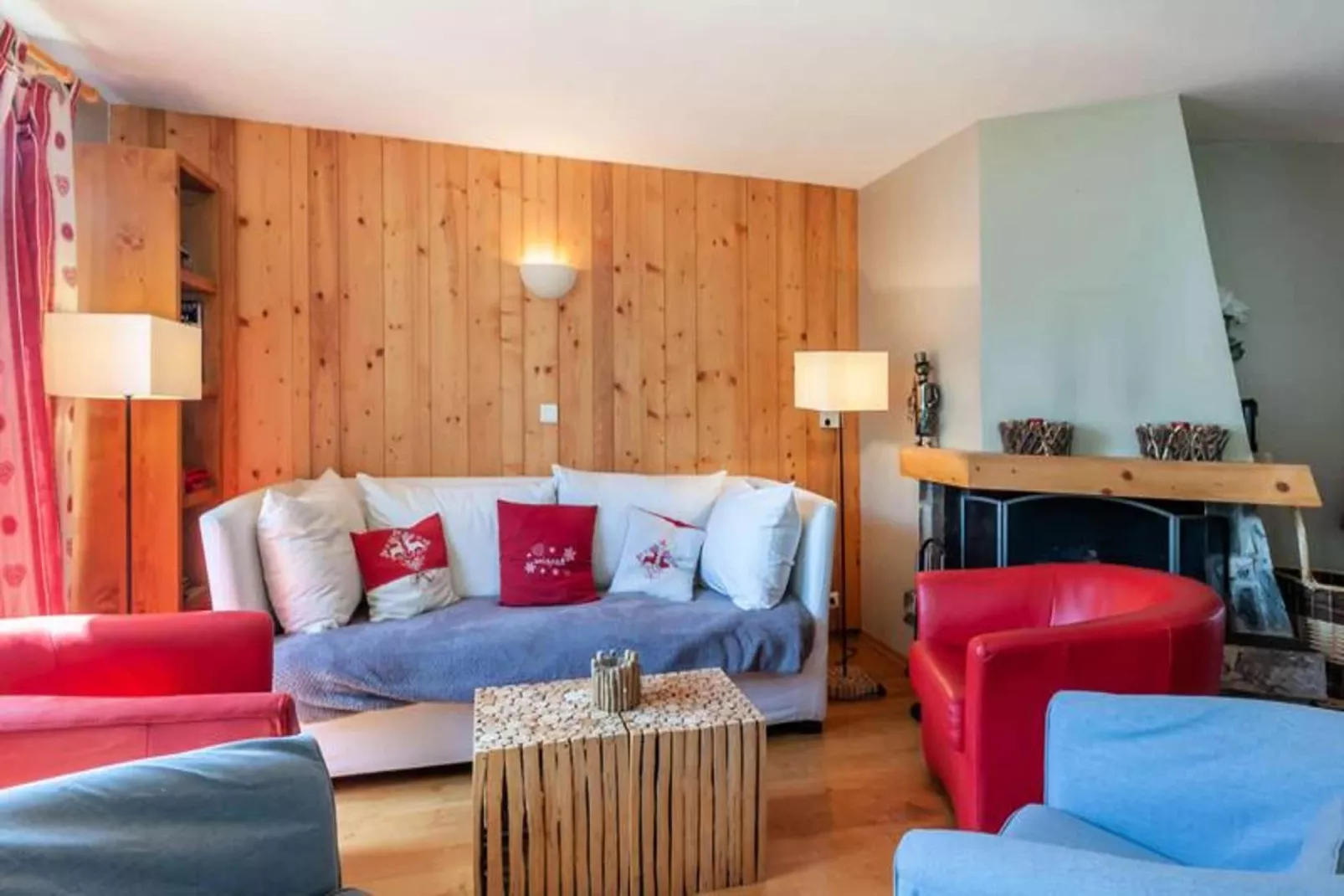 Résidence La  Ploche-Woonkamer