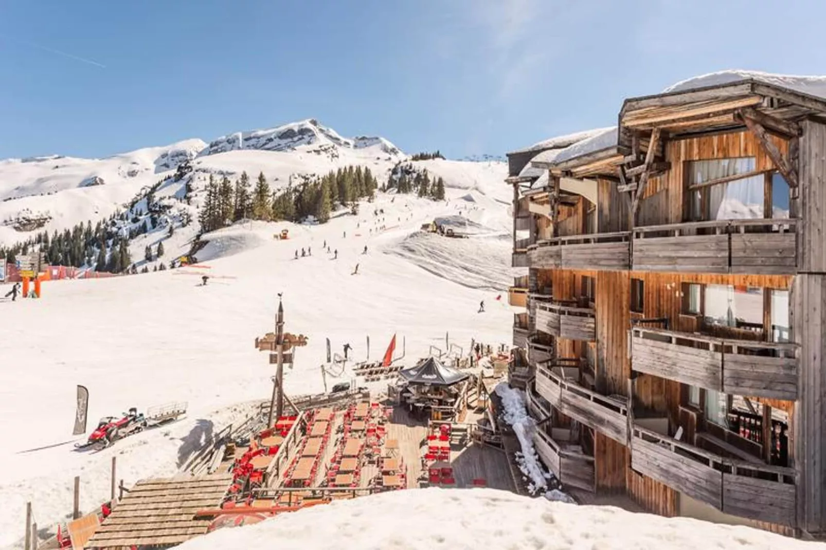 Résidence Sépia-Gebied winter 5km