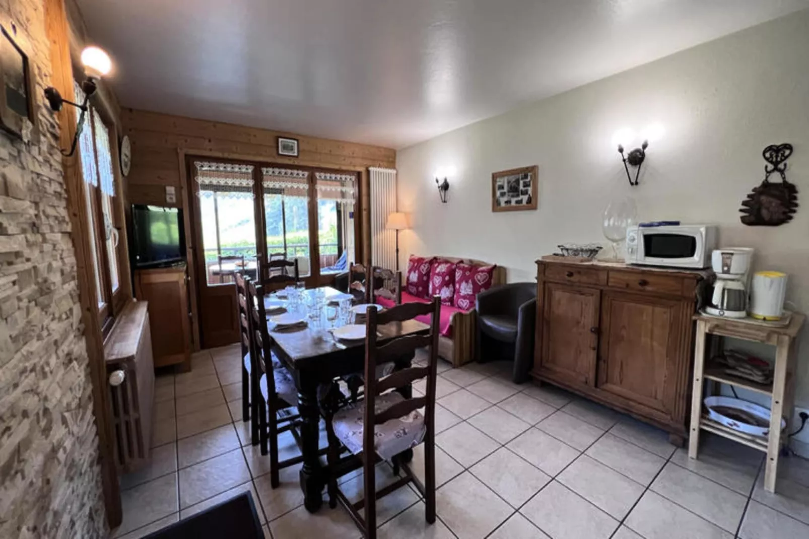 Chalets à La Clusaz-Keuken