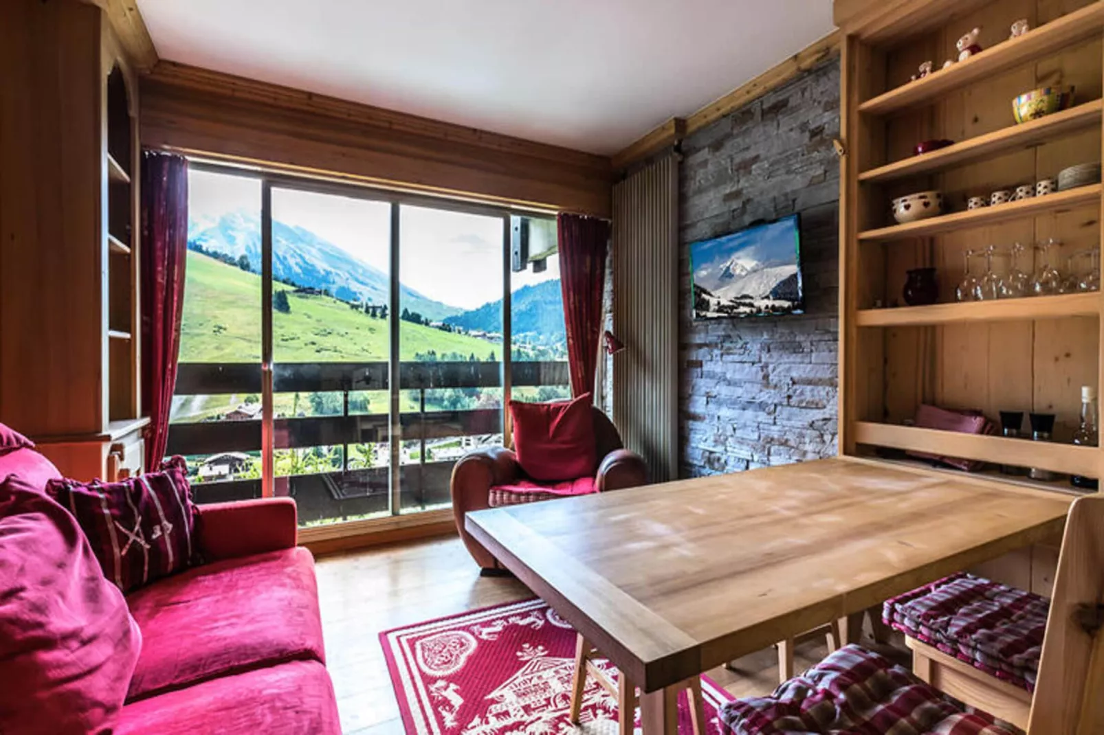 Résidence Aiguille Verte-Buitenkant zomer