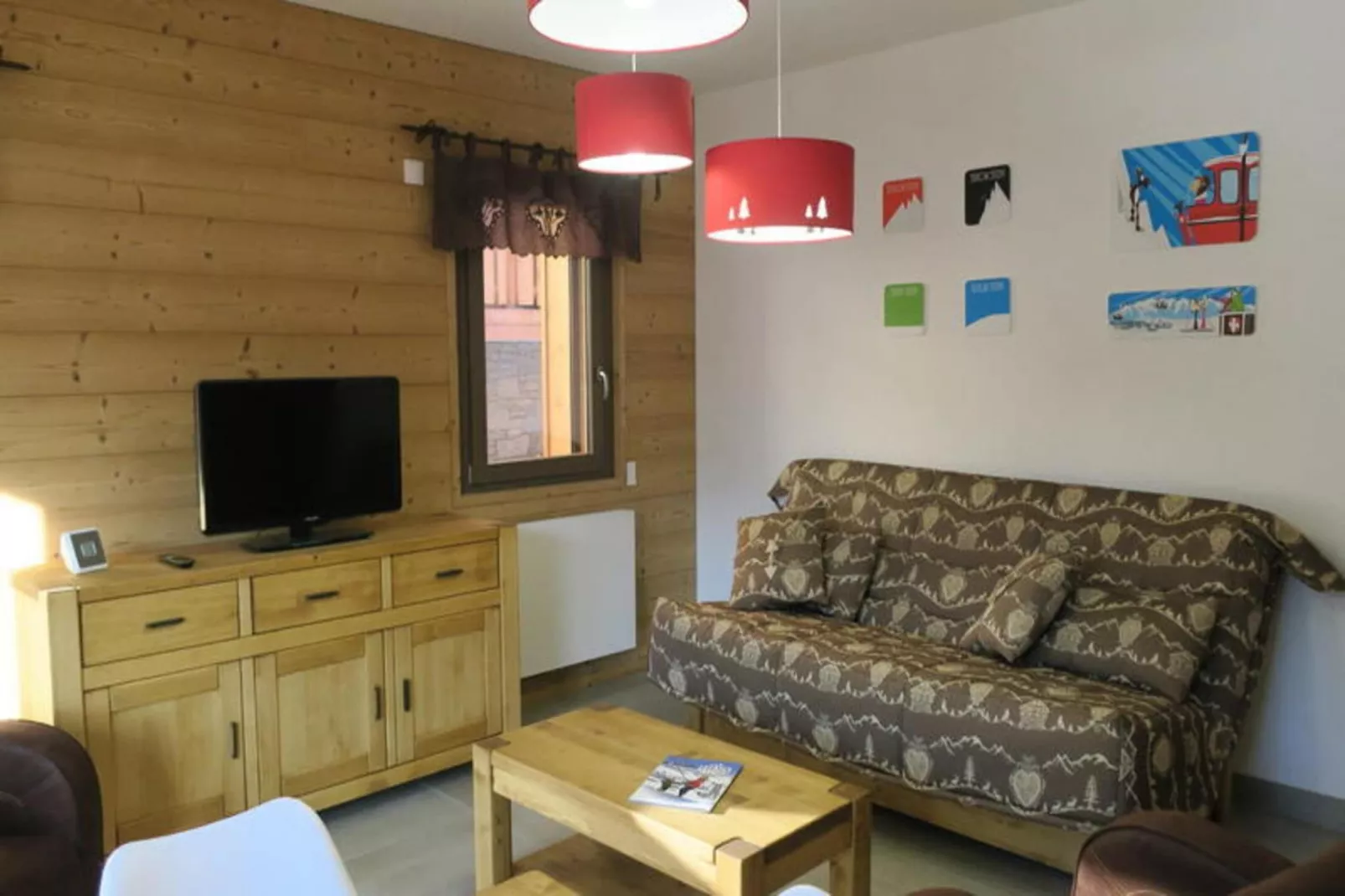 Résidence L'o Rouge-Woonkamer