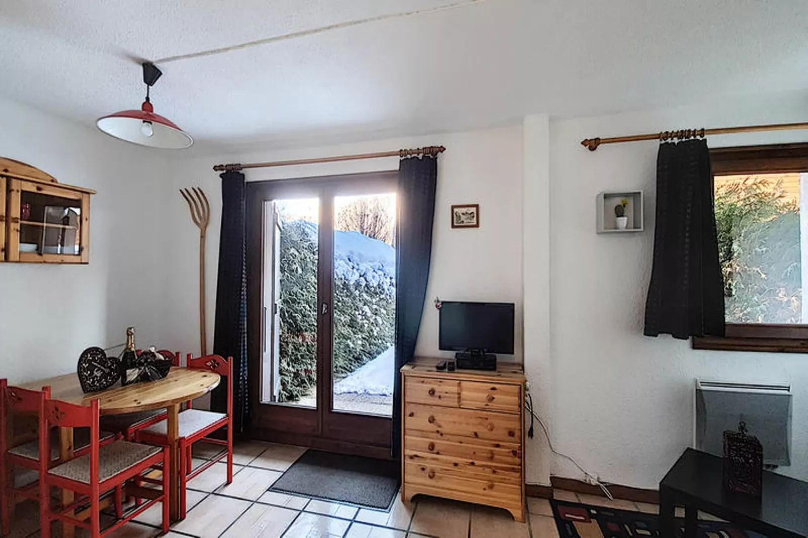 Appartements à Montriond-Eetkamer