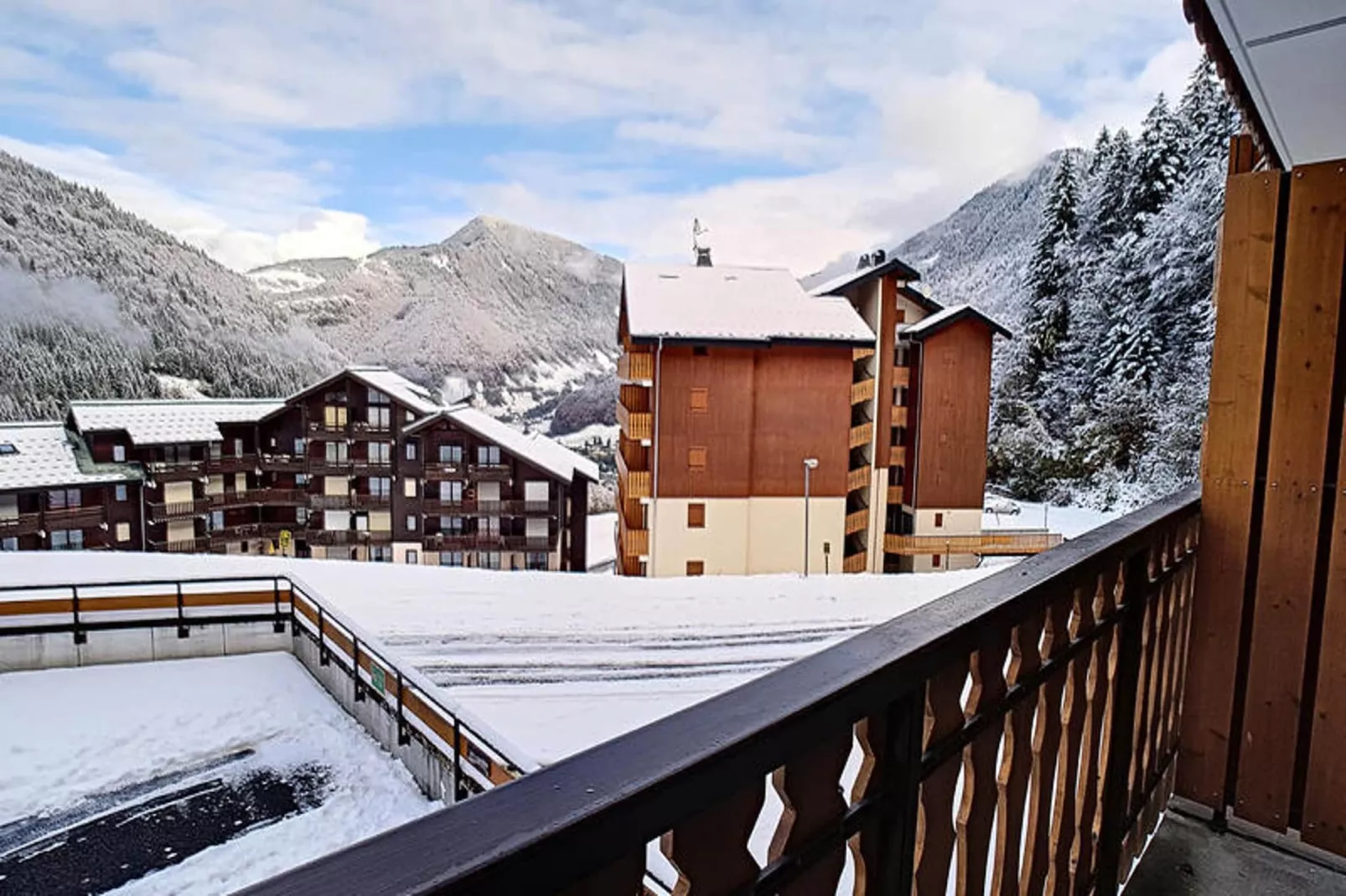 Appartements à Saint Jean d'Aulps-Terrasbalkon