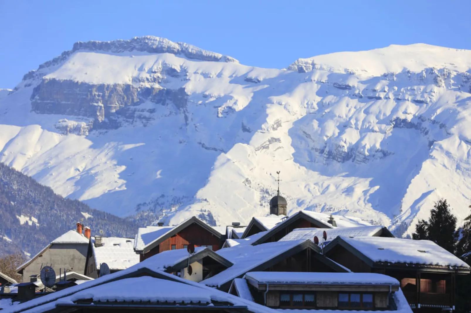 Résidence Jardin Alpin Bat A-Gebied winter 5km