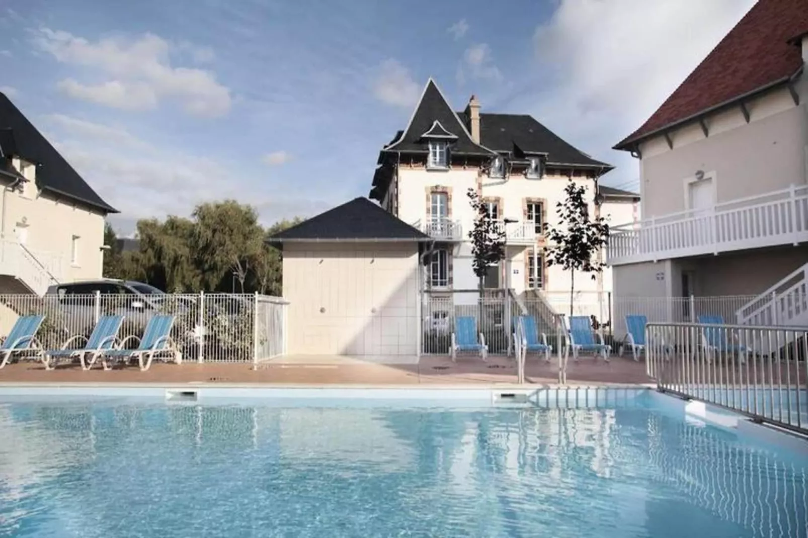 Résidence Odalys Le Domaine des Dunettes-Uitzicht zomer