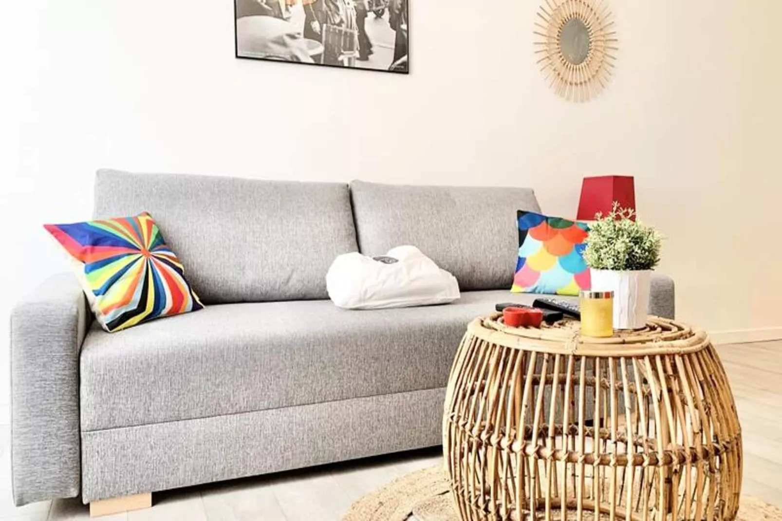 | Petit Paris 💋 | Studio Calme Tout &eacute;quip&eacute;-Woonkamer