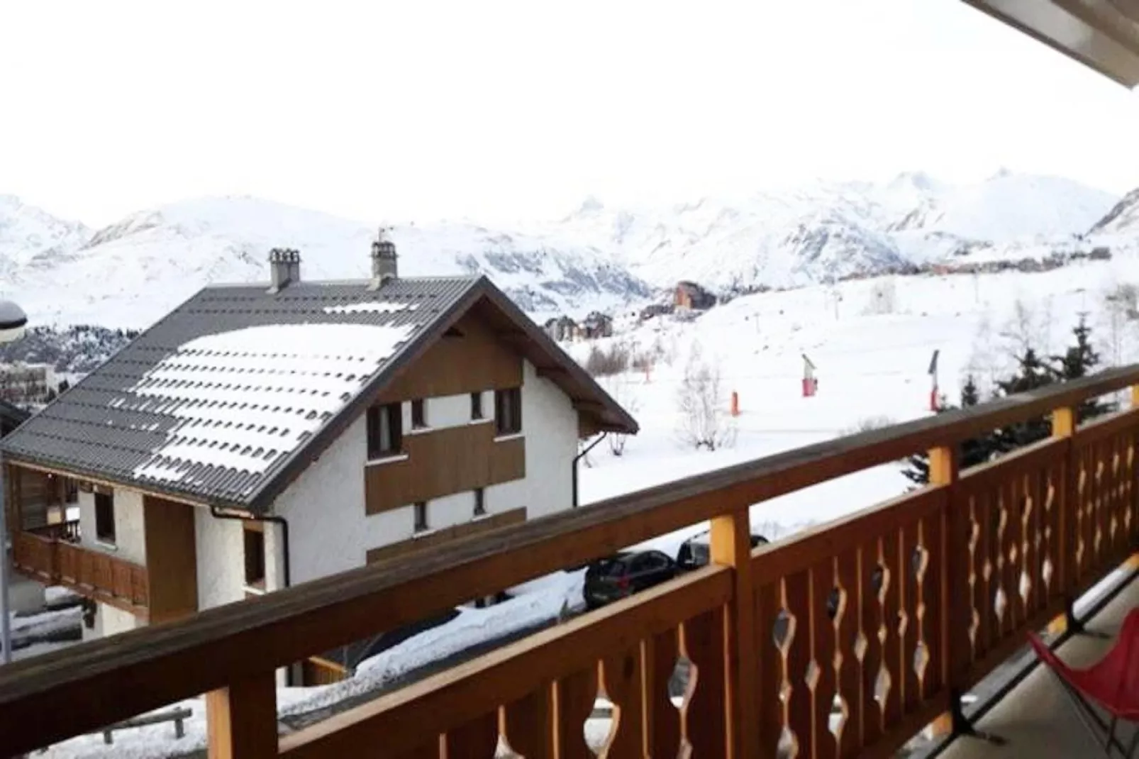 Résidence Alpe 2000-Uitzicht winter