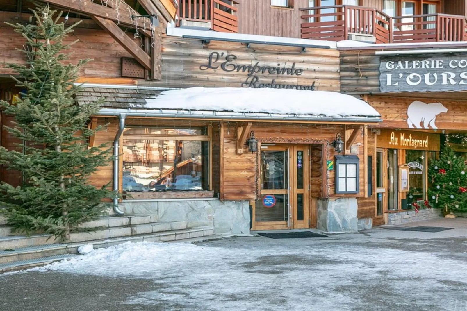 Résidence Bergers P&v-Gebied winter 5km