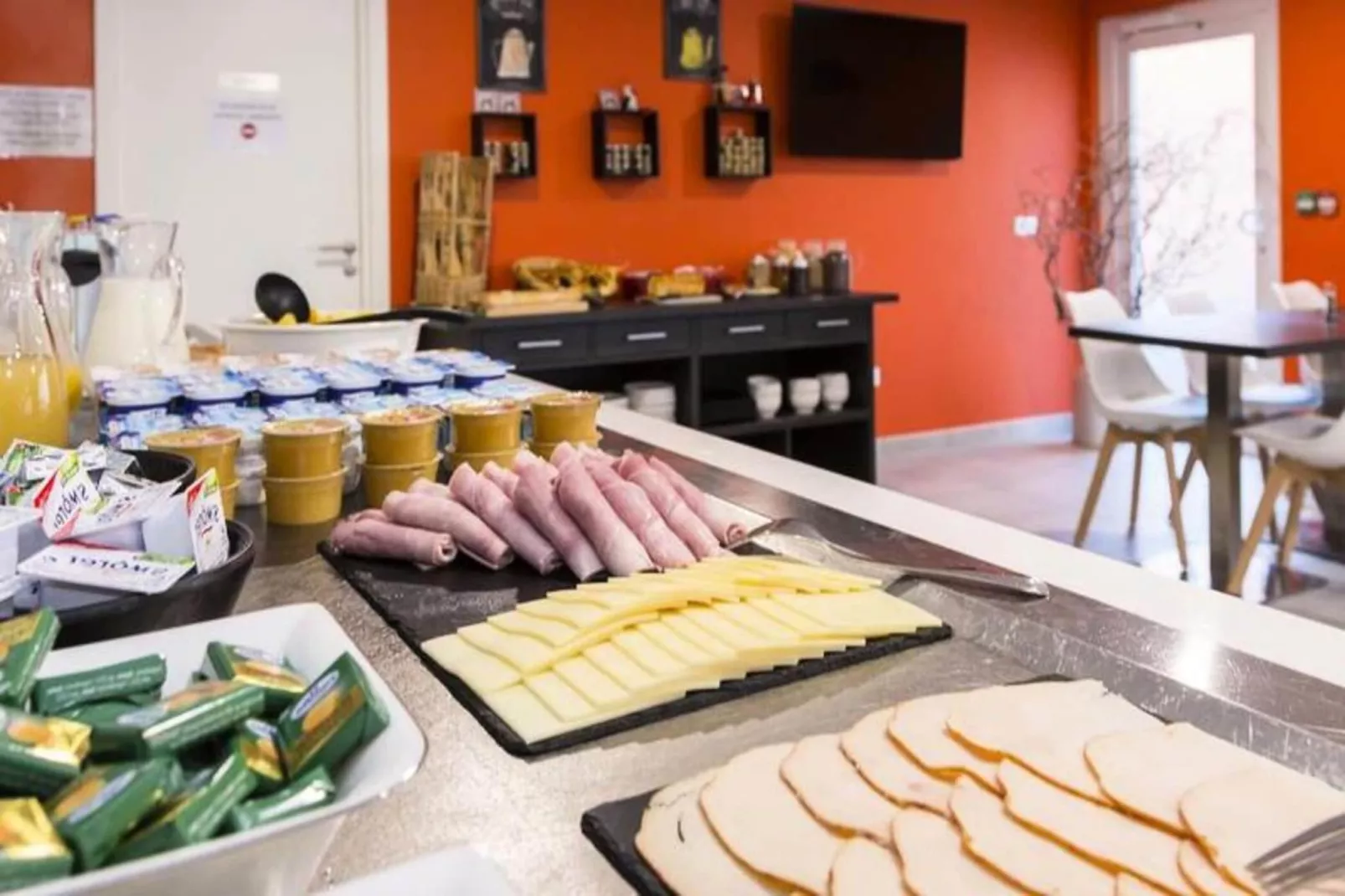 Appart'hôtel Odalys La Rose d'Argent-Eetkamer