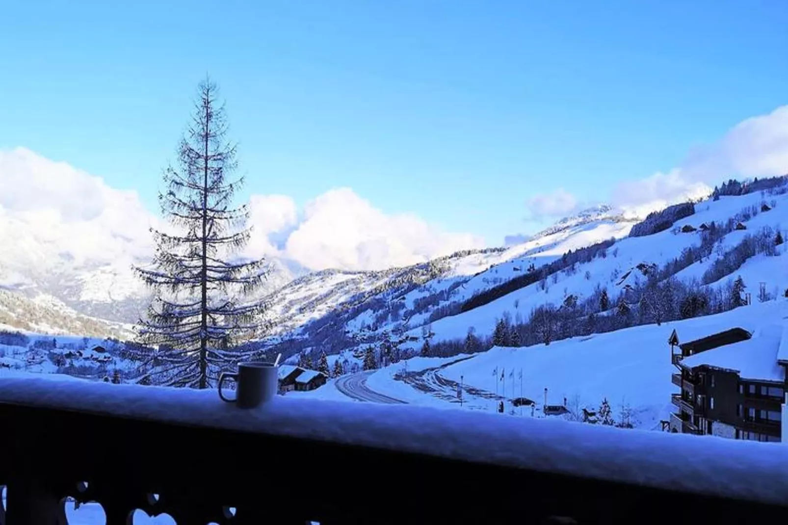 Résidence Athamante - Uitzicht winter