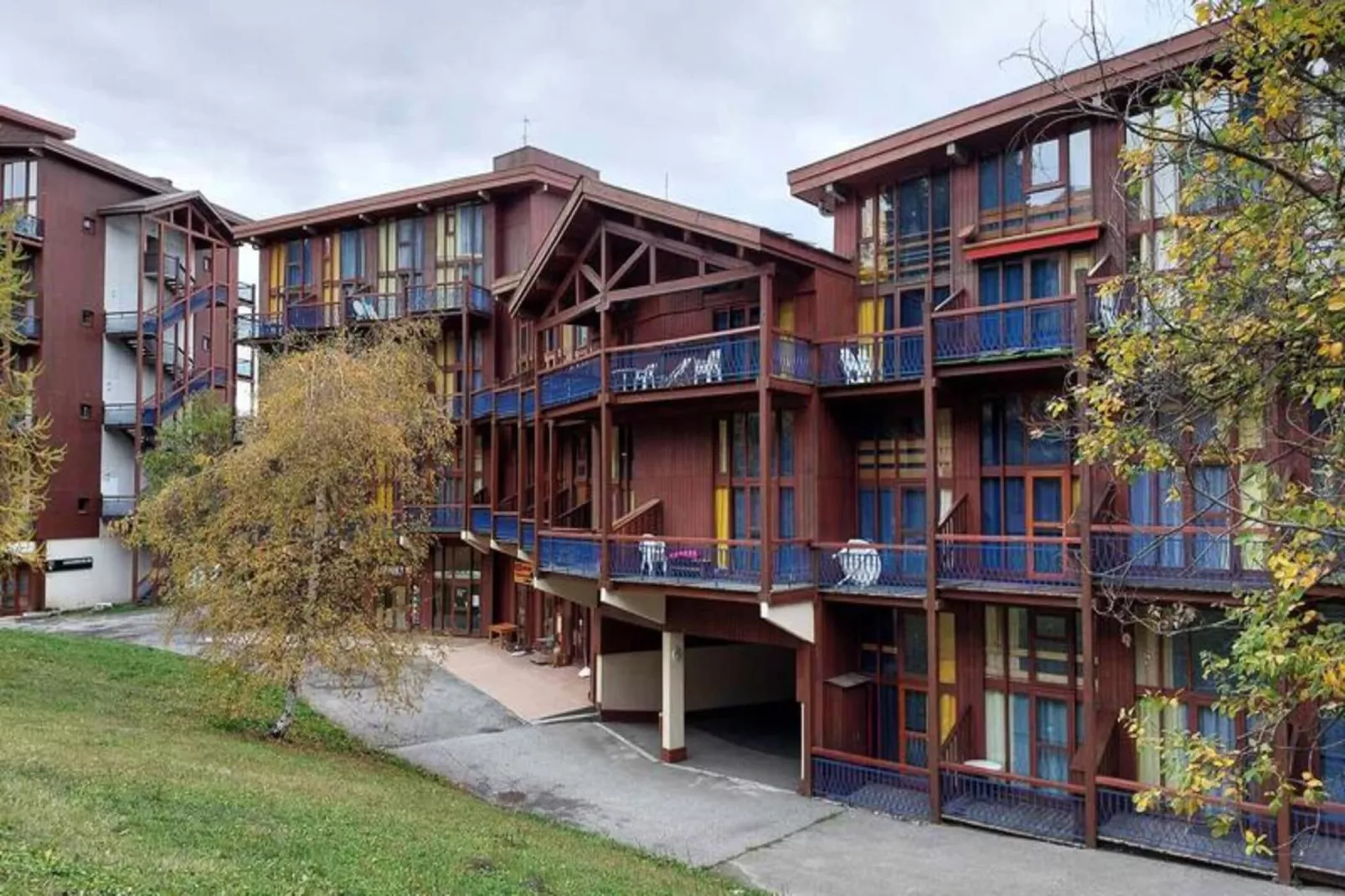 Résidence Aiguille Grive Bat Ii - Buitenkant zomer