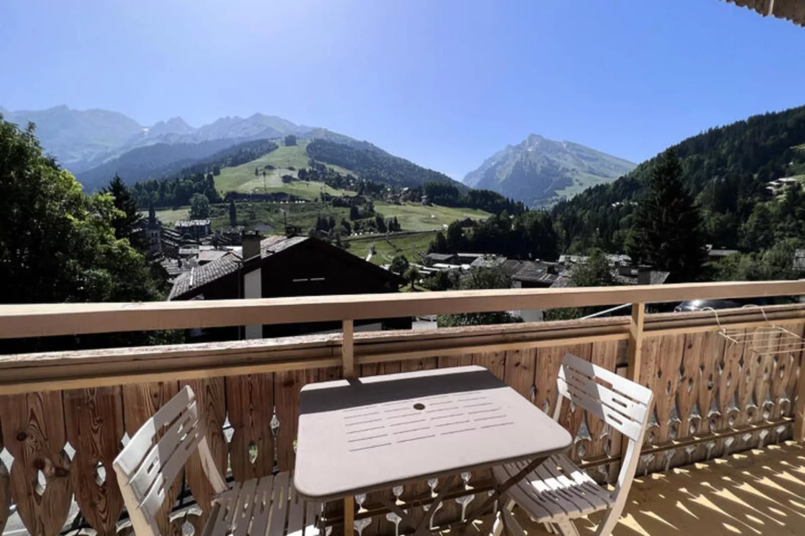Appartements à La Clusaz-Terrasbalkon