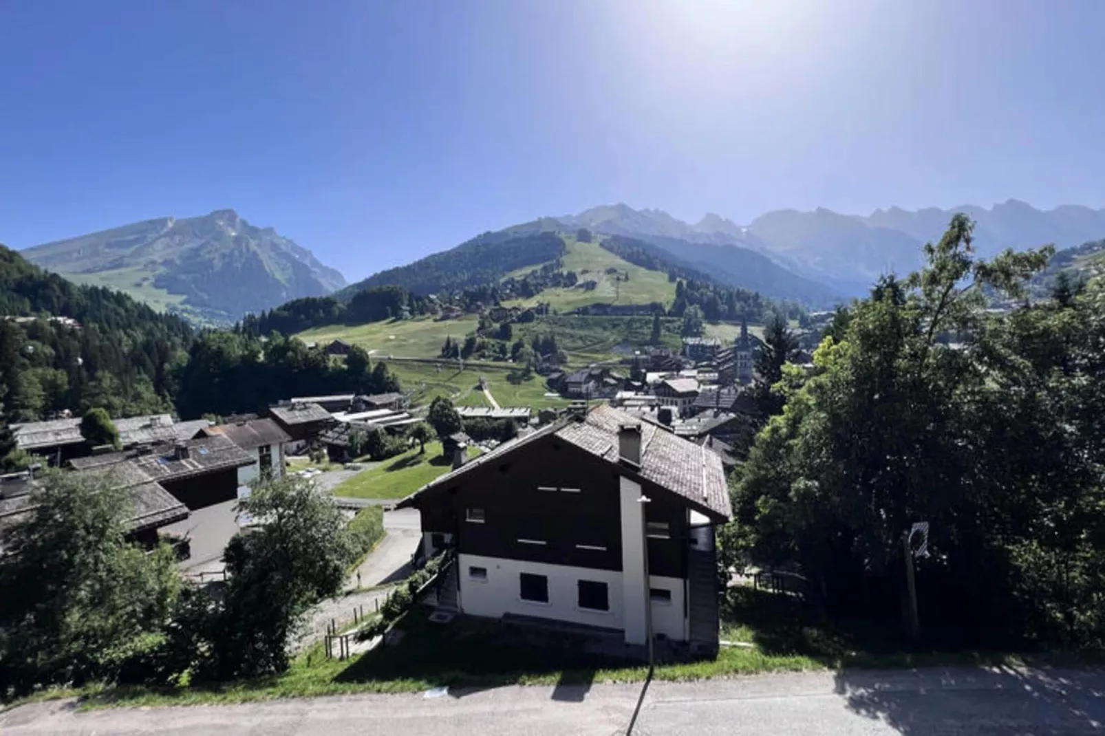 Appartements à La Clusaz-Uitzicht zomer