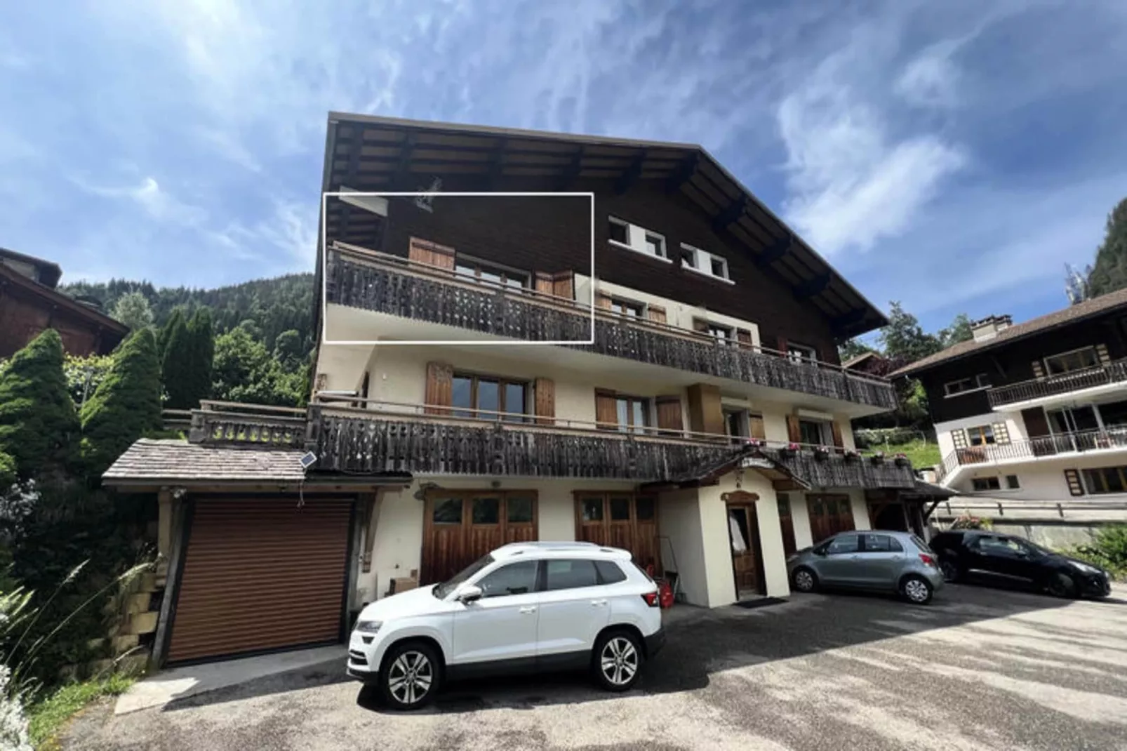 Appartements à La Clusaz-Buitenkant zomer