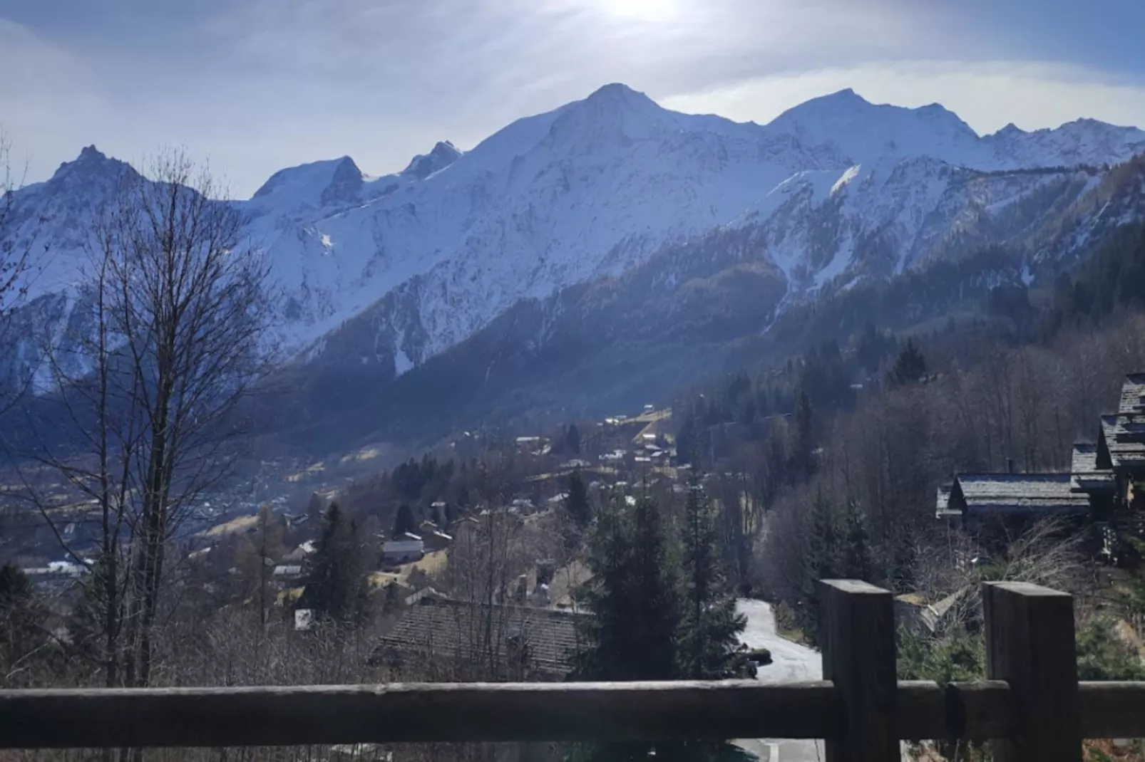 Résidence Les Aiguilles Rouges Bat B-Gebied winter 5km