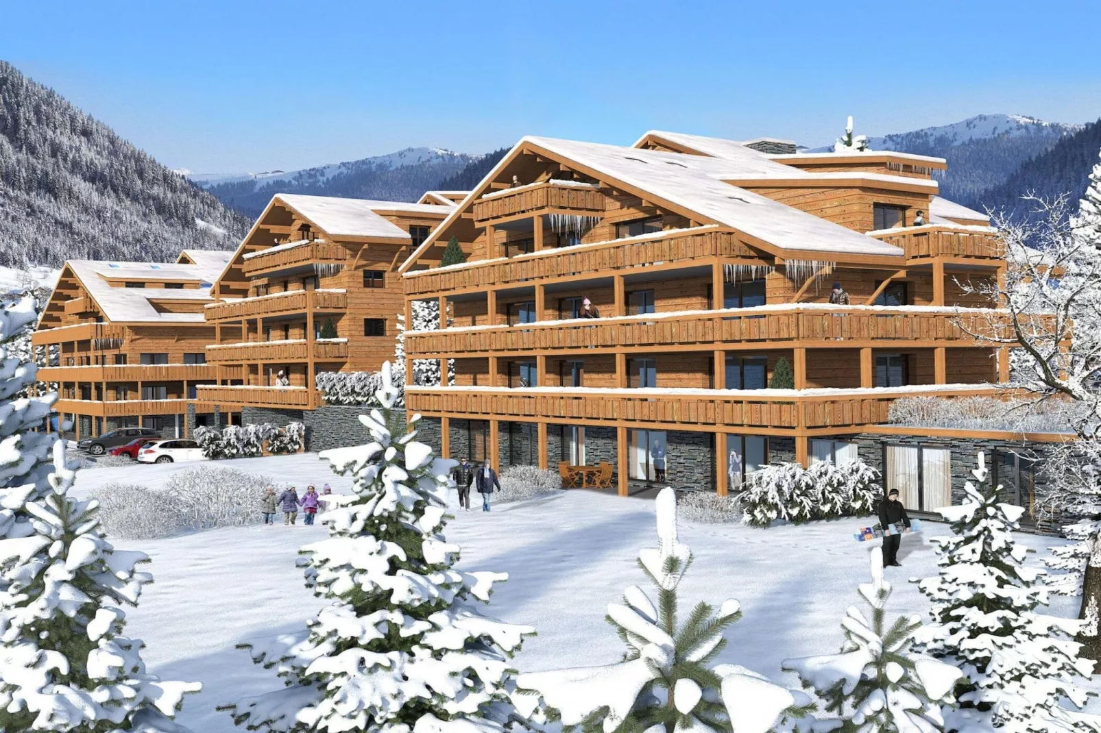 Appartement 7 pers. dans chalet classé 2*-Gebied winter 20km