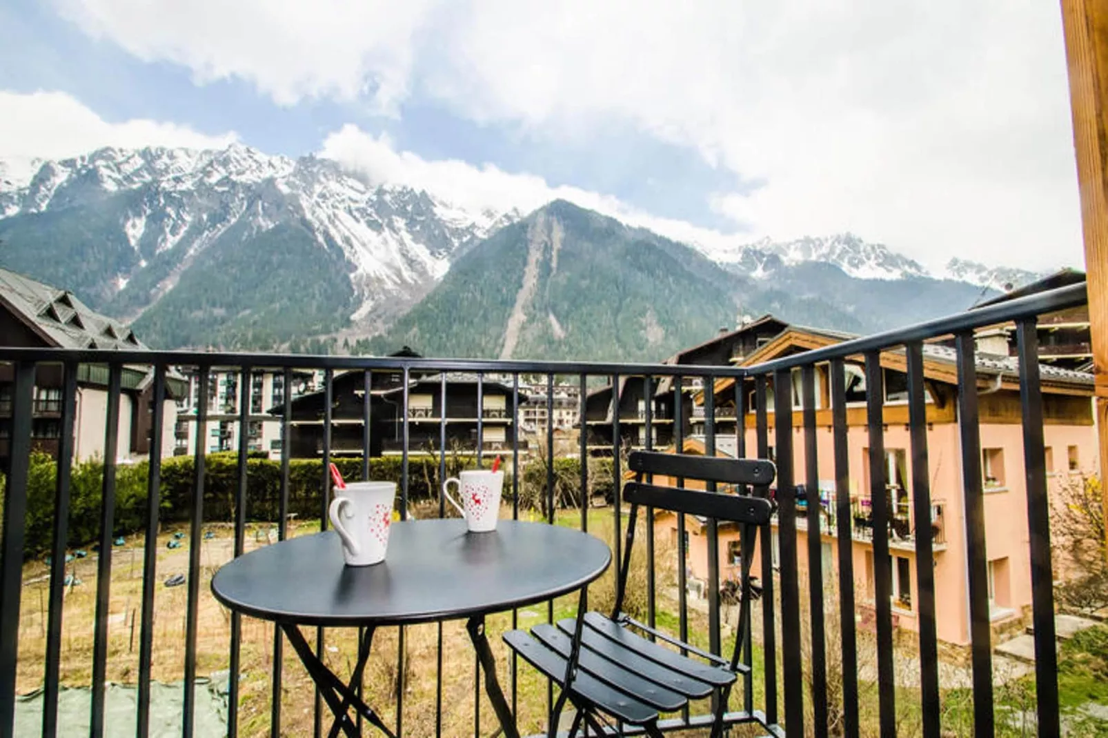 Résidence Androsace Du Lyret-Terrasbalkon