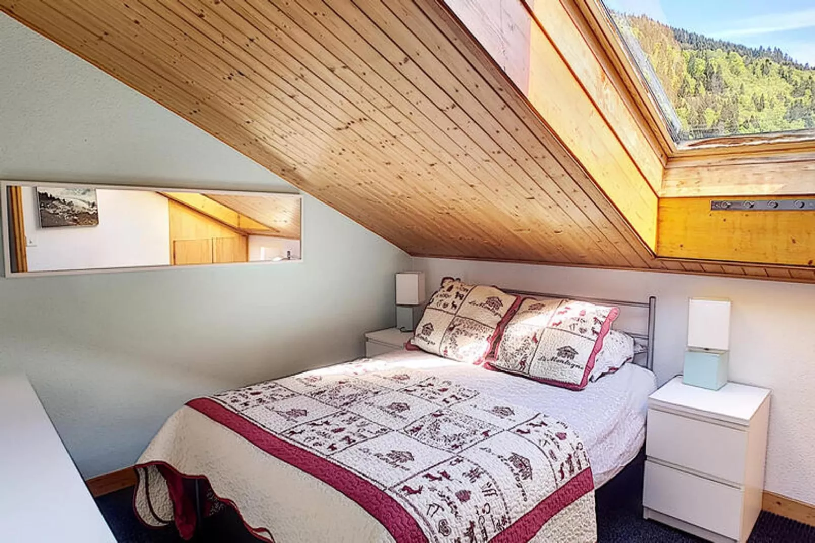 Appartements à Saint Jean d'Aulps-Slaapkamer