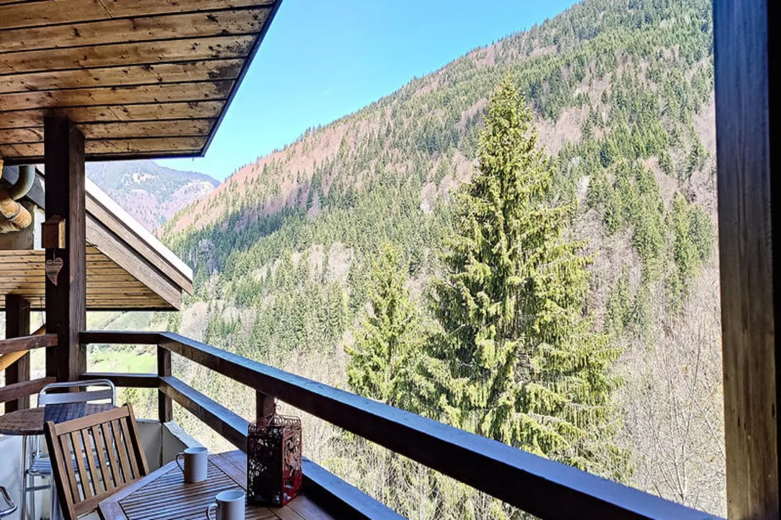 Appartements à Saint Jean d'Aulps-Terrasbalkon