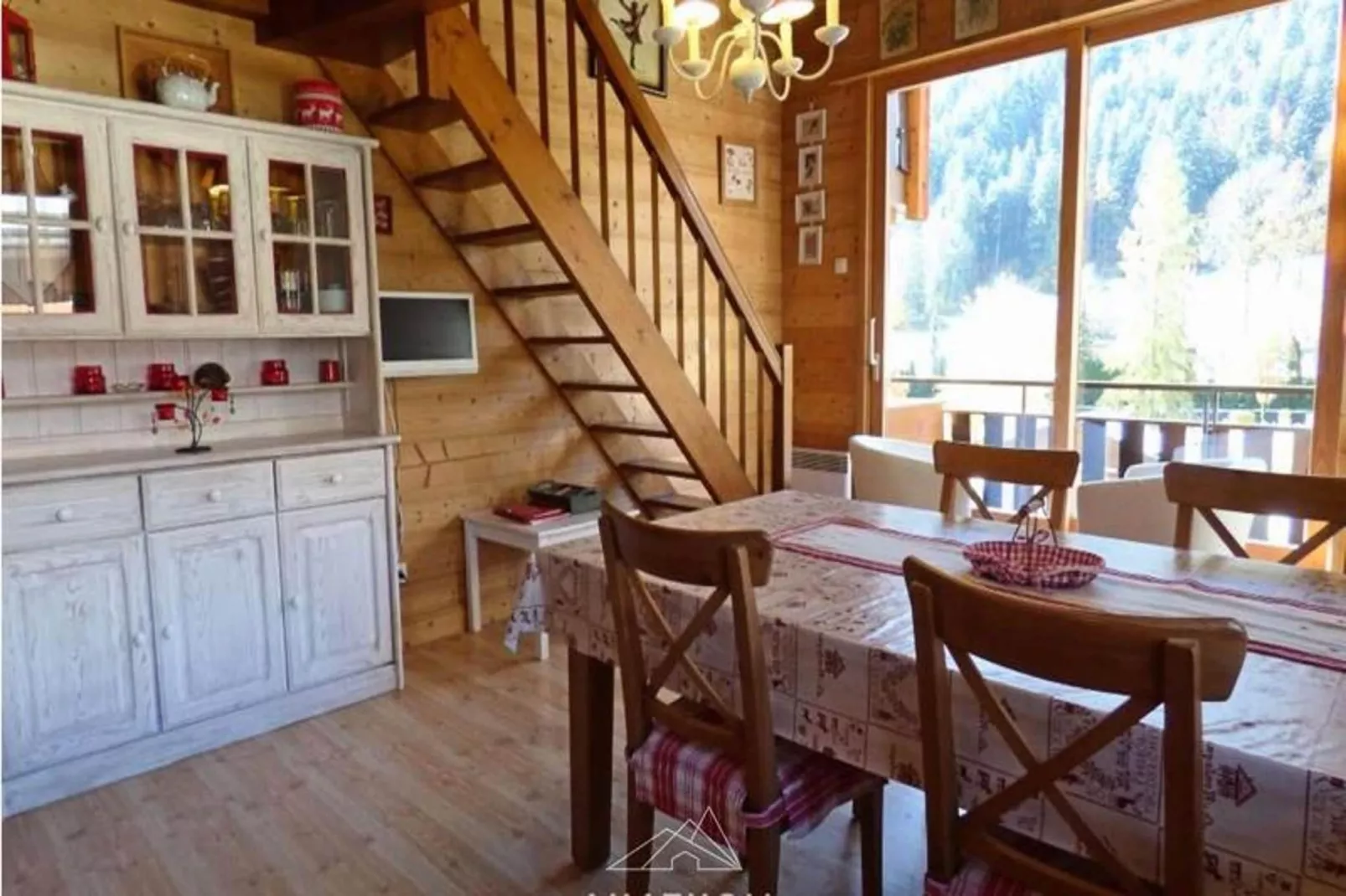 Résidence Les Ecrins-Eetkamer