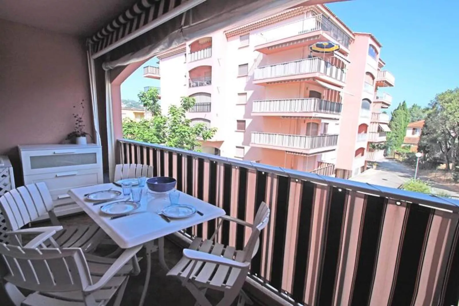 Résidence La Palmeraie I-Terrasbalkon