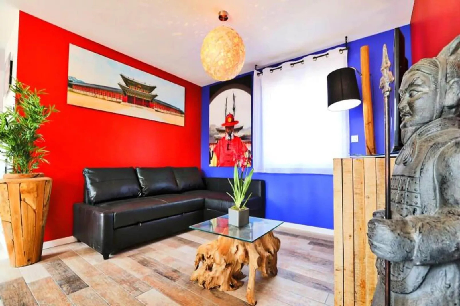 Villa Cor&eacute;e - Domaine Le Sherwood-Buitenkant zomer