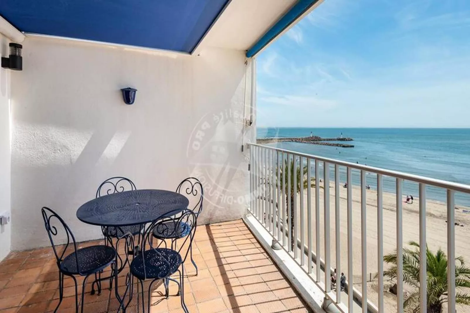 Résidence "mar E Souleu"-Terrasbalkon