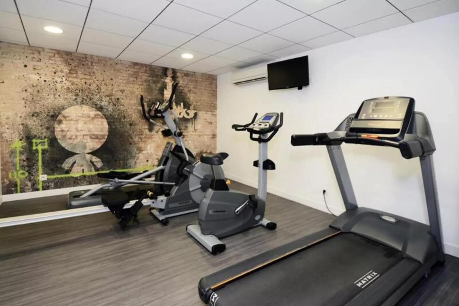 Appart'hôtel Odalys Colombélie-Sportzaal