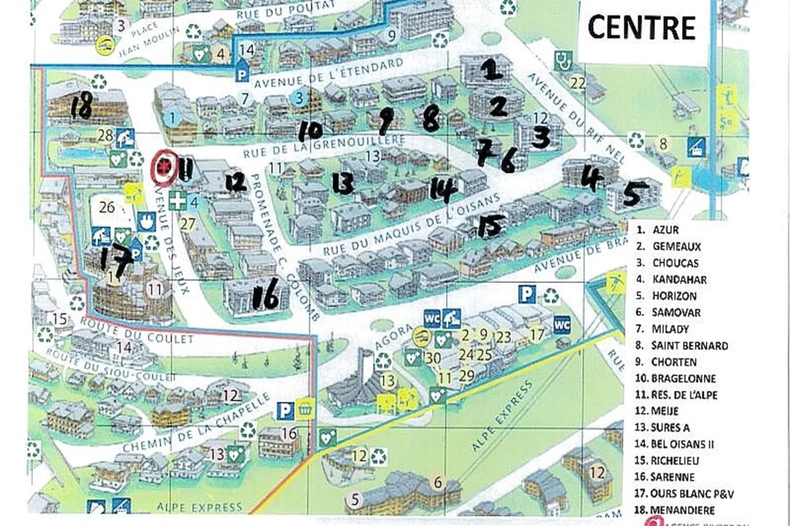 Résidence Menandiere-Sfeer
