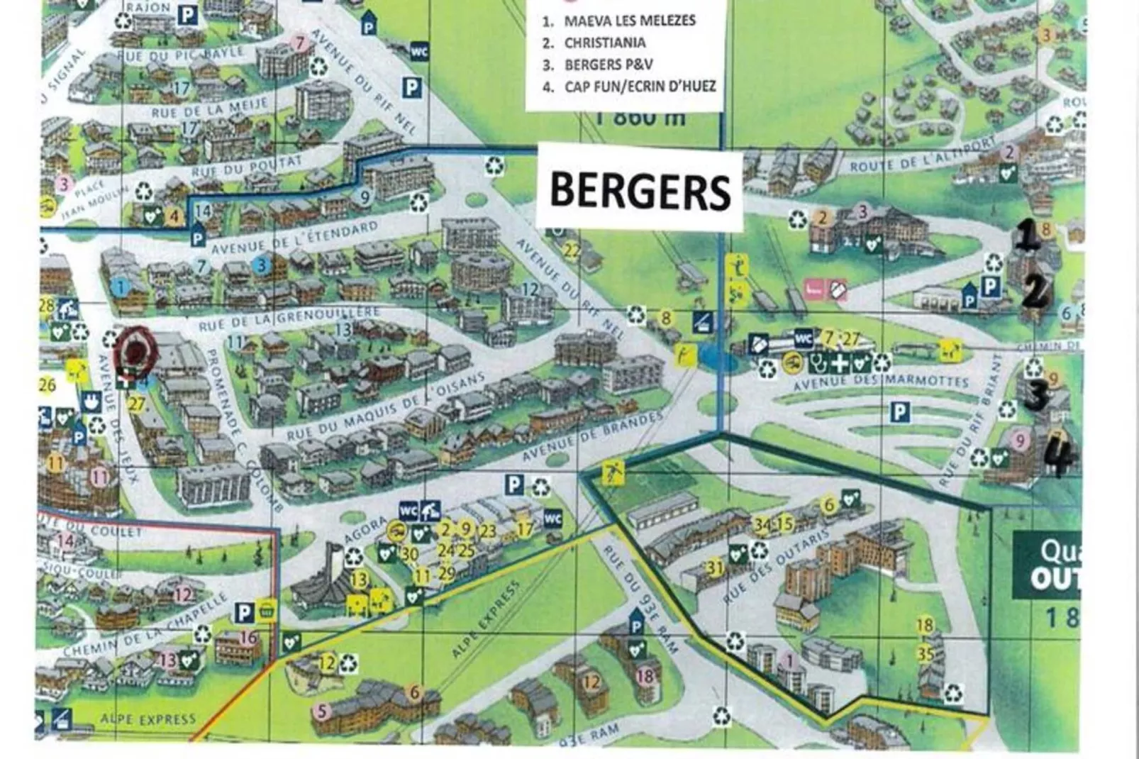 Résidence Bergers P&v-Sfeer