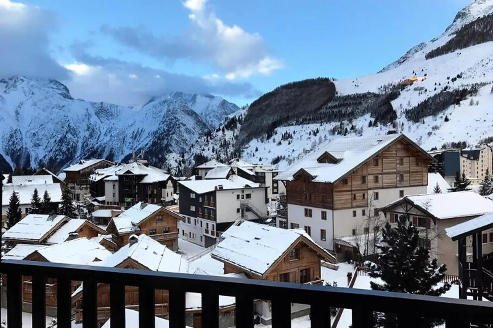 Résidence Rochail-Uitzicht winter