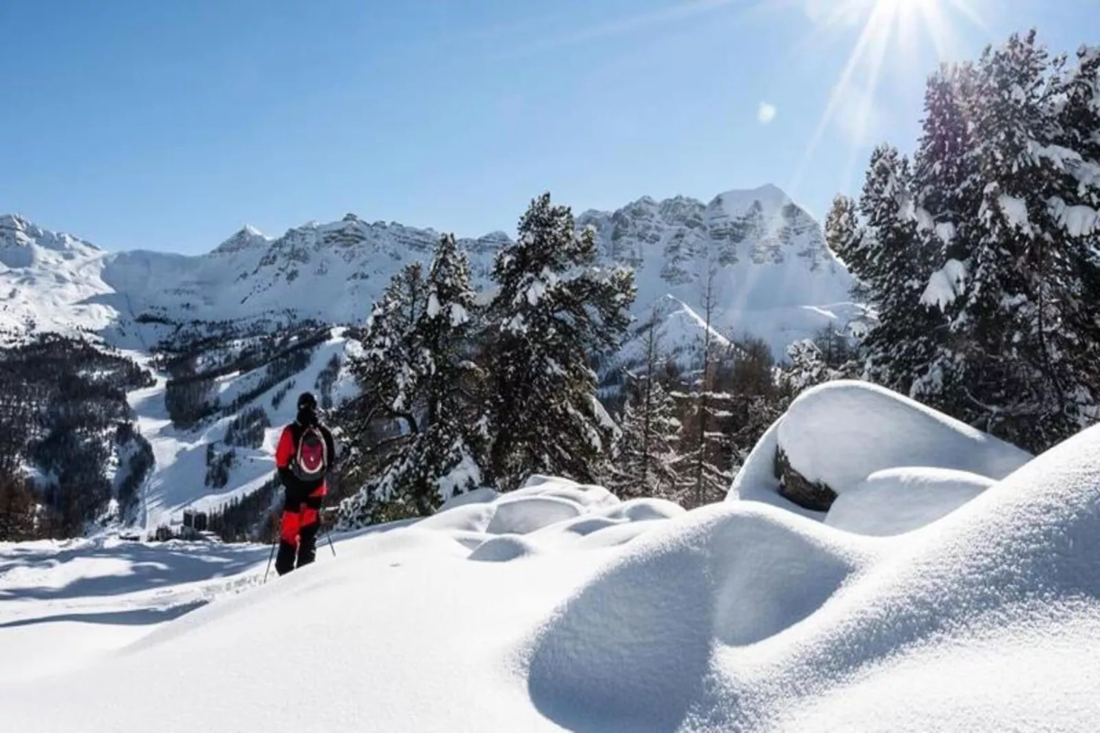 Résidence Apheratz-porte F57-Gebied winter 1km