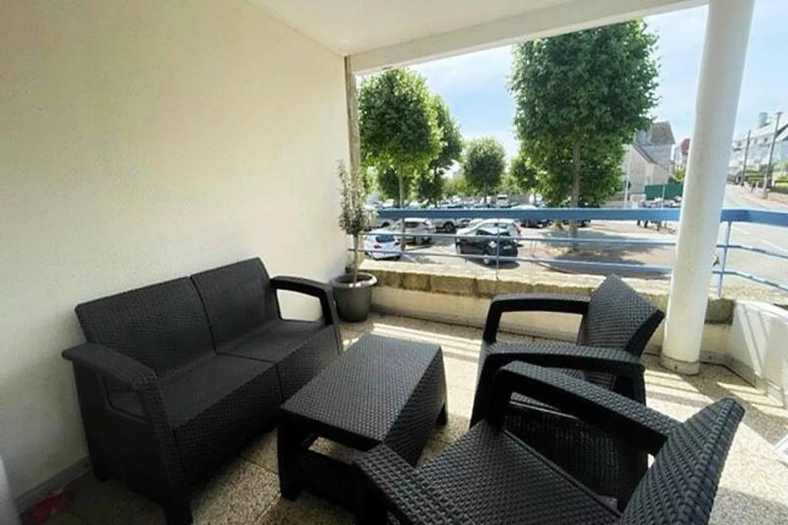 Résidence Hauts Port Maria-Terrasbalkon