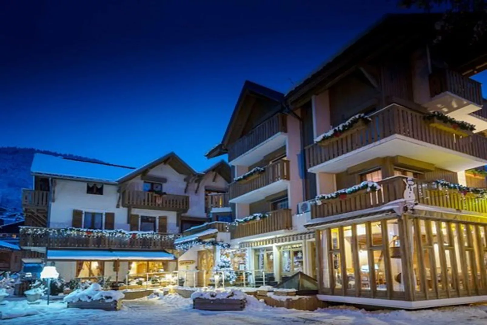 Résidence MÉlÈzes-Gebied winter 5km