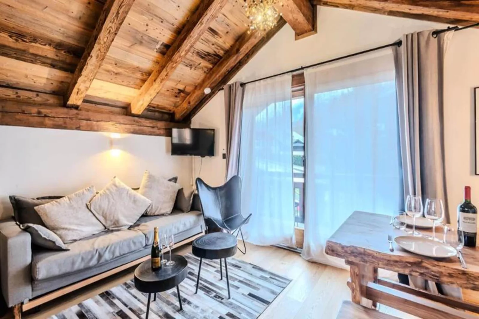 Résidence Mazot Bambi-Woonkamer