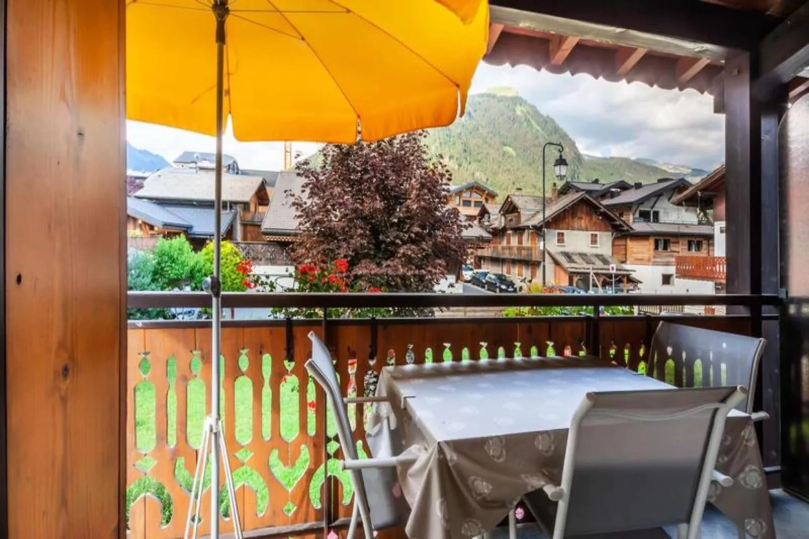 Chalet L'efanle - Terrasbalkon