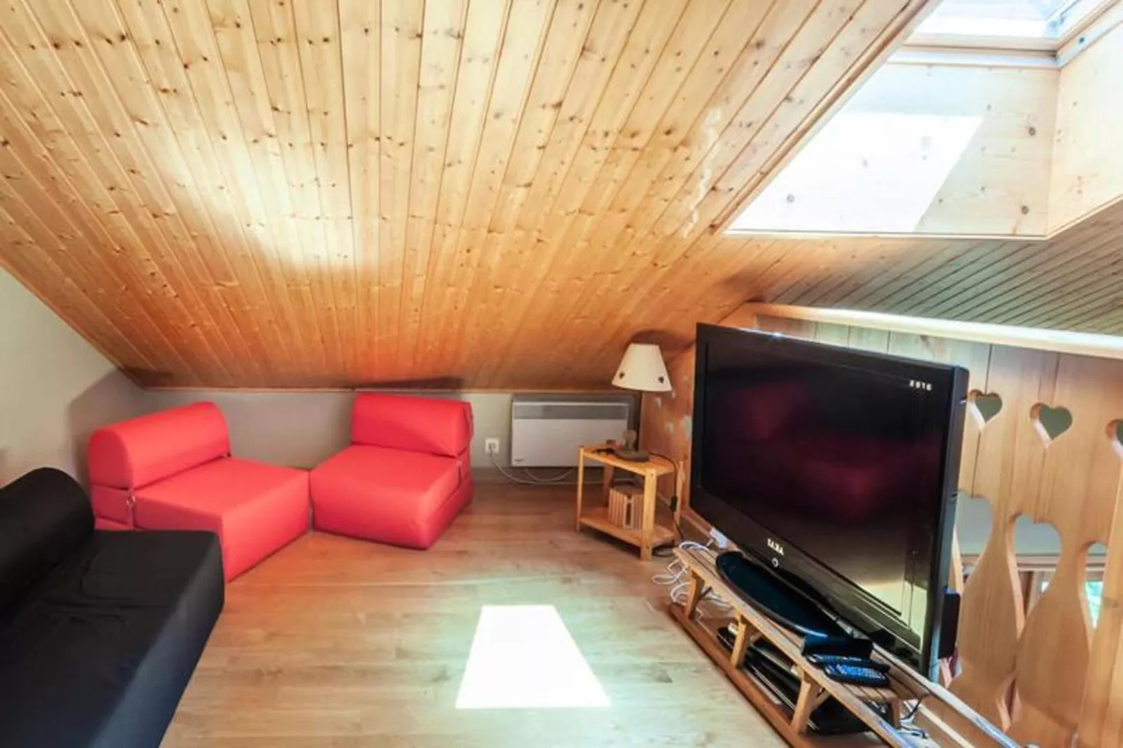 Résidence La  Ploche-Woonkamer