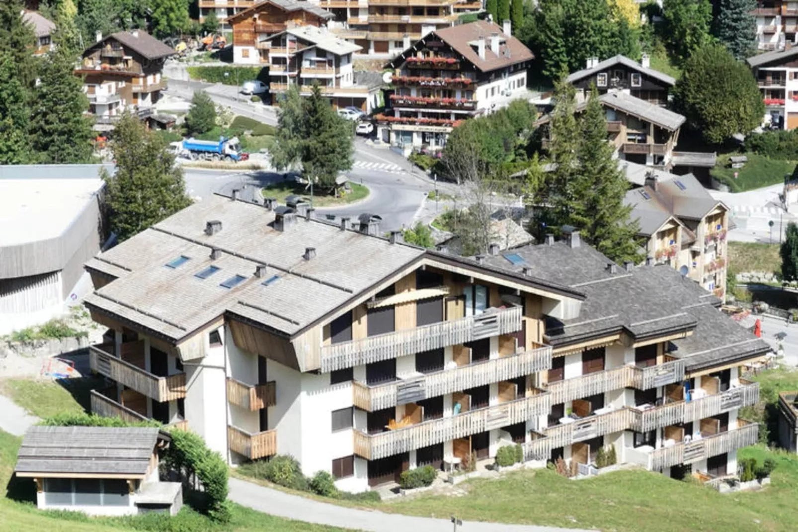 Appartements à La Clusaz-Buitenkant zomer