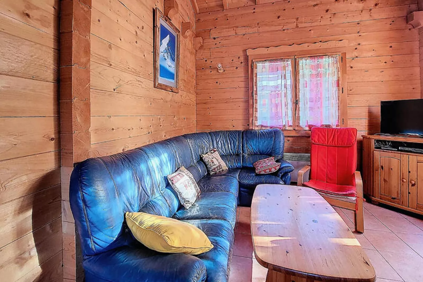 Chalets à Morzine-Woonkamer