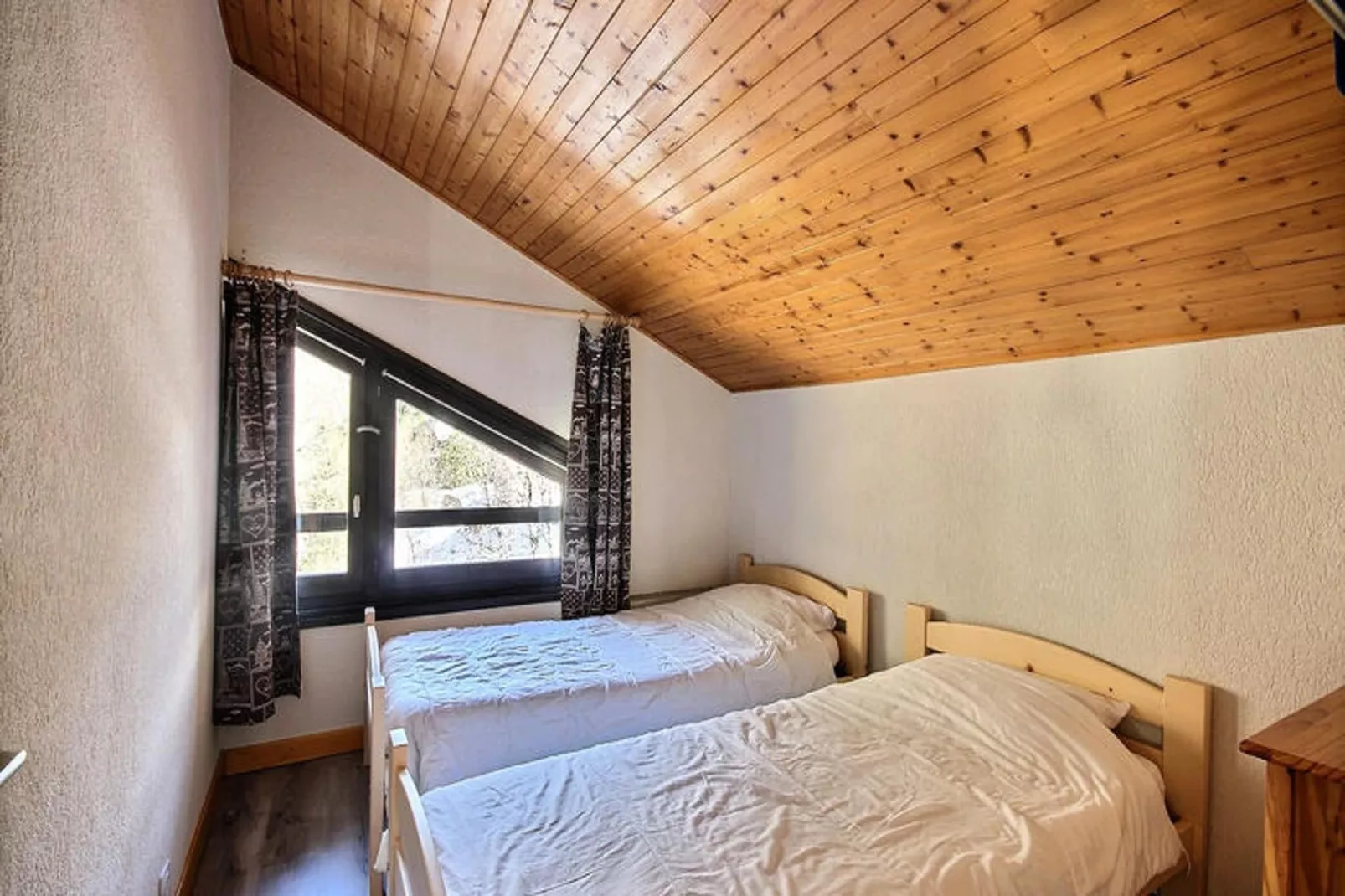 Appartements à Saint Jean d'Aulps-Slaapkamer